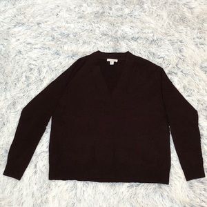 Topshop Knitted V-neck sweater